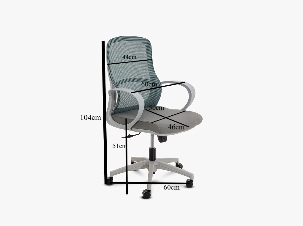 Irodaszék Winnipeg B4003 szürke