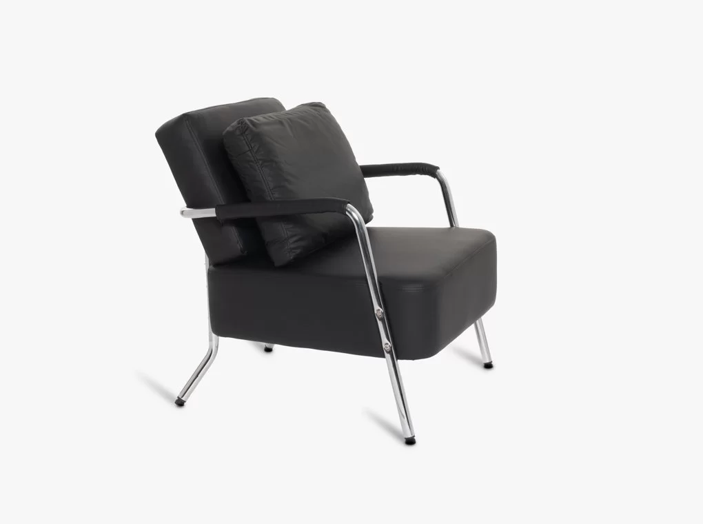 HALIFAX B-81 TEXTILBŐR VÁRÓTERMI FOTEL