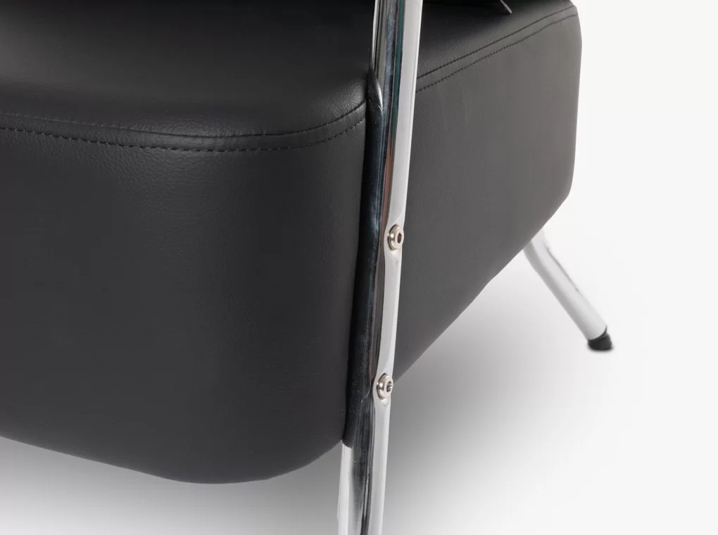 HALIFAX B-81 TEXTILBŐR VÁRÓTERMI FOTEL