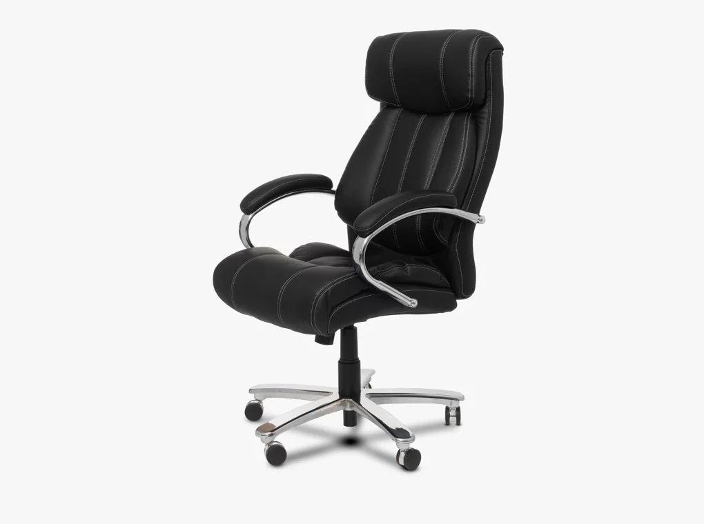 CALGARY 9352H FEKETE TEXTILBŐR ELEGÁNS FŐNÖKI IRODASZÉK