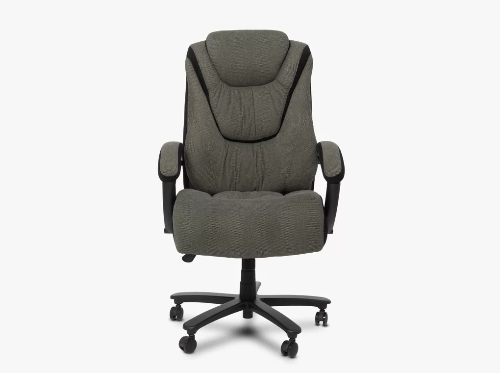 CALGARY 9373H SZÜRKE SZÖVET ELEGÁNS FŐNÖKI IRODASZÉK