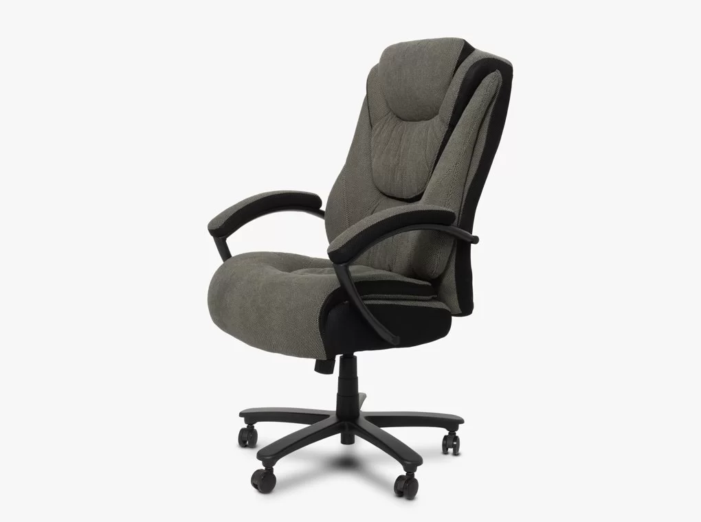 CALGARY 9373H SZÜRKE SZÖVET ELEGÁNS FŐNÖKI IRODASZÉK