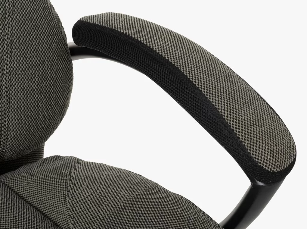 CALGARY 9373H SZÜRKE SZÖVET ELEGÁNS FŐNÖKI IRODASZÉK