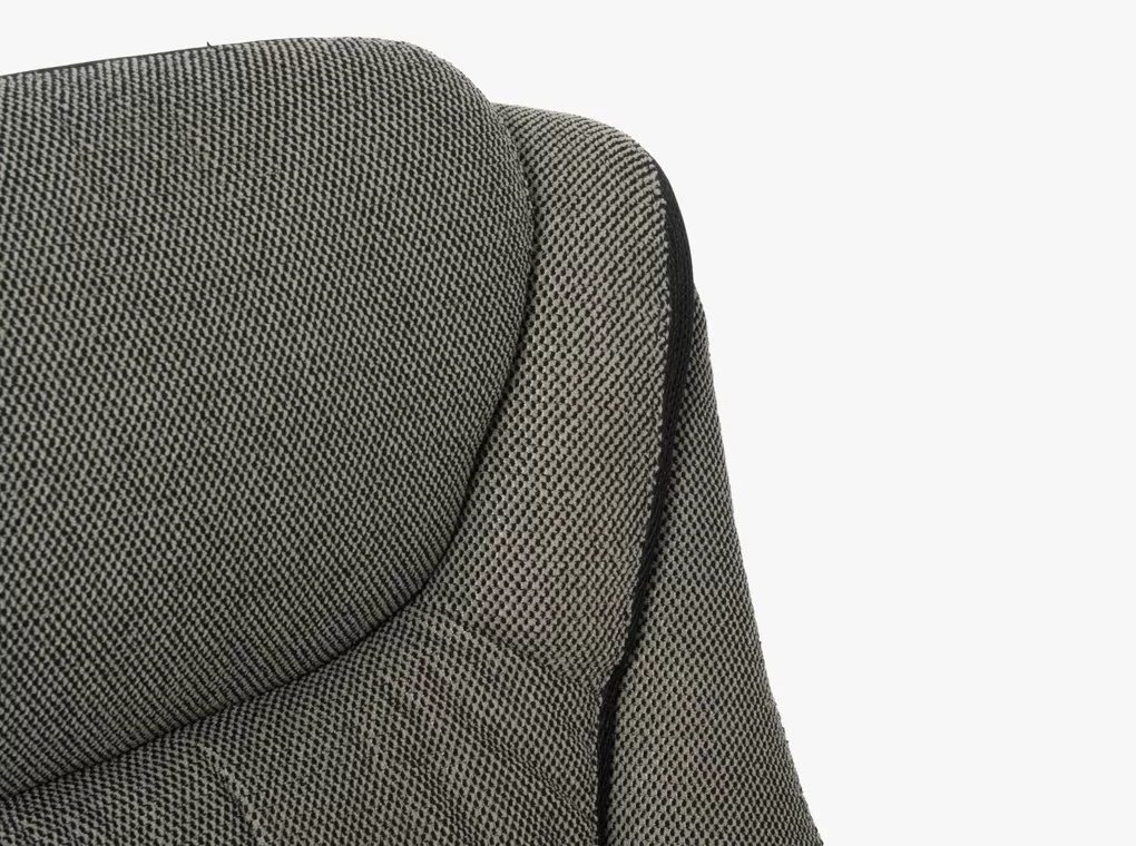 CALGARY 9373H SZÜRKE SZÖVET ELEGÁNS FŐNÖKI IRODASZÉK