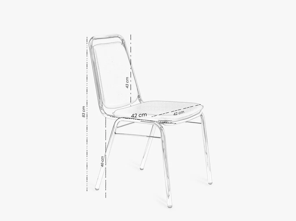 HALIFAX C-613-1 TEXTILBŐR TÁRGYALÓSZÉK