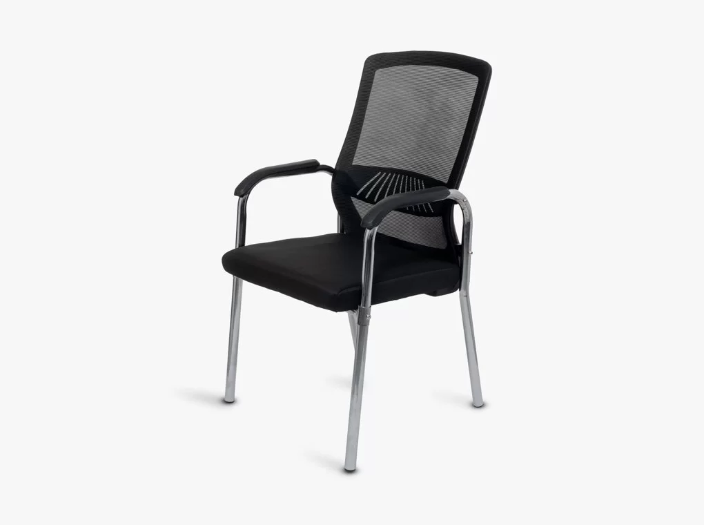 WINNIPEG 822H FEKETE MESH TÁRGYALÓSZÉK