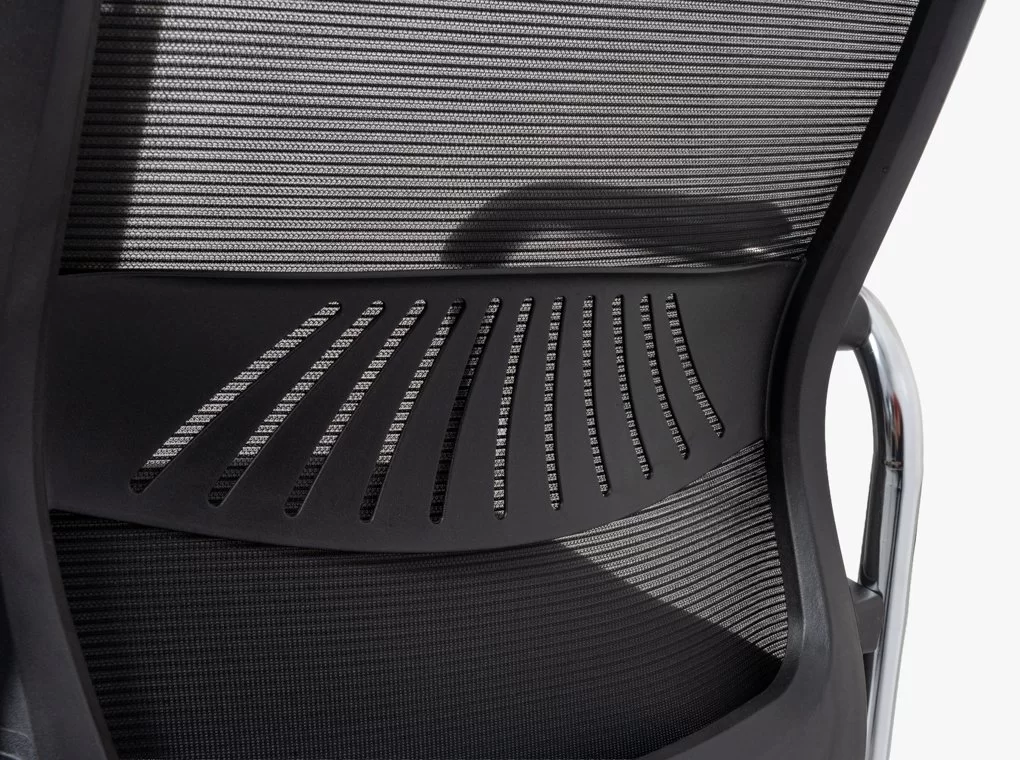 WINNIPEG 822H FEKETE MESH TÁRGYALÓSZÉK