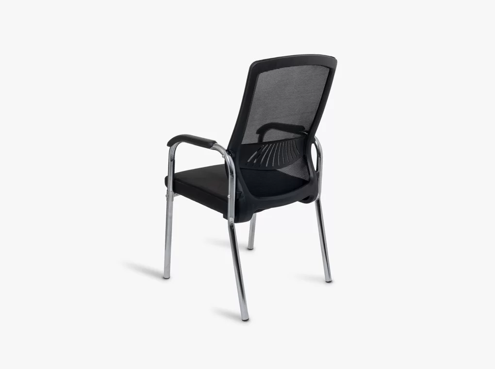 WINNIPEG 822H FEKETE MESH TÁRGYALÓSZÉK