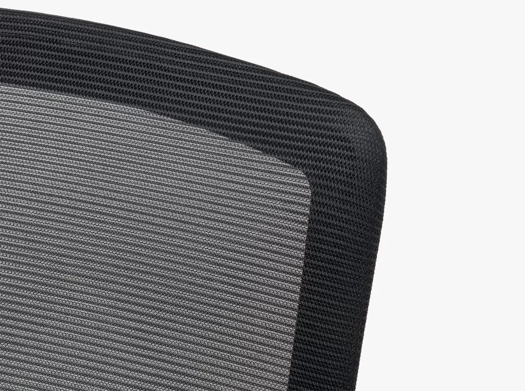 WINNIPEG 822H FEKETE MESH TÁRGYALÓSZÉK