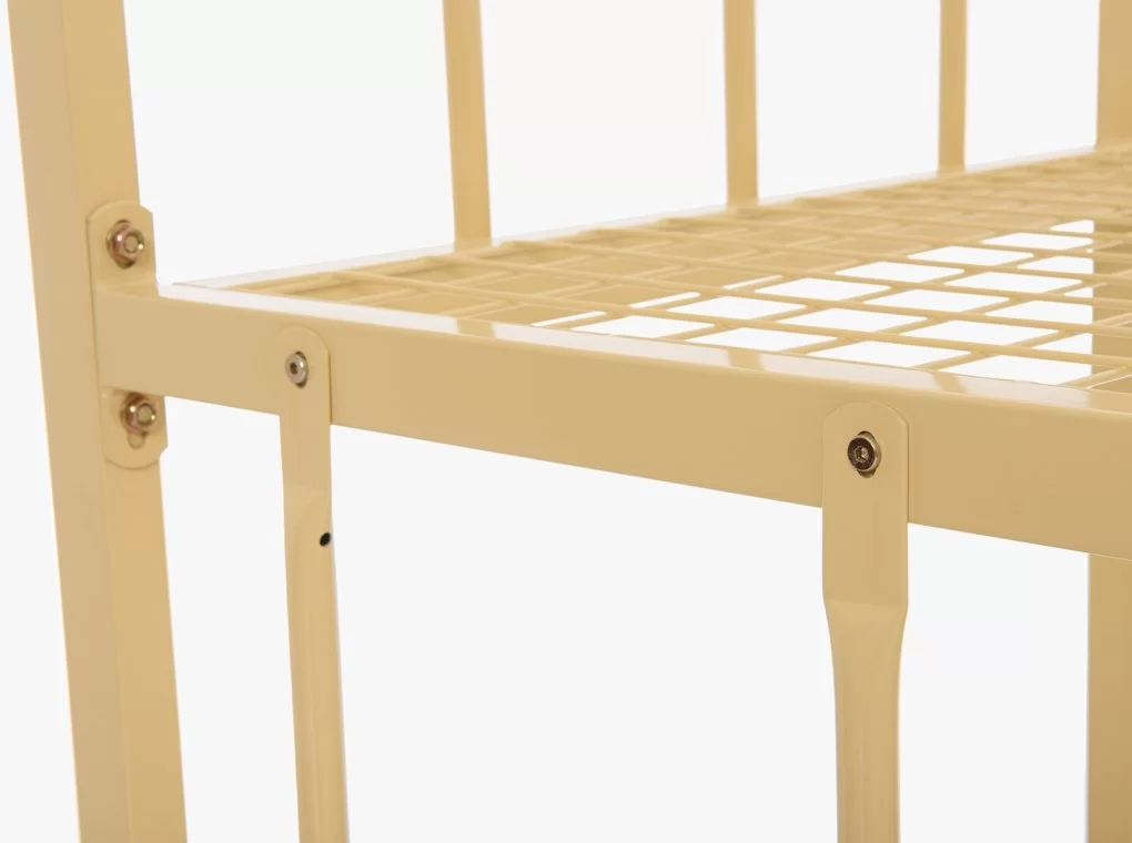 VIGO FÉM EMELETES ÁGY BEIGE SZÍNŰ