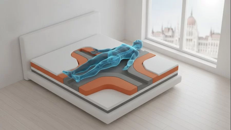 Zónázott matrac előnyei: Miért elengedhetetlen az ergonómiai kialakítás 2026-ban?