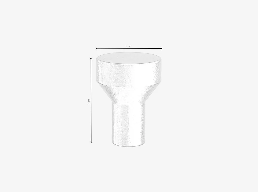 VANTA FAMINTÁS ALUMINIUM FOGANTYÚ BÚTORGOMB