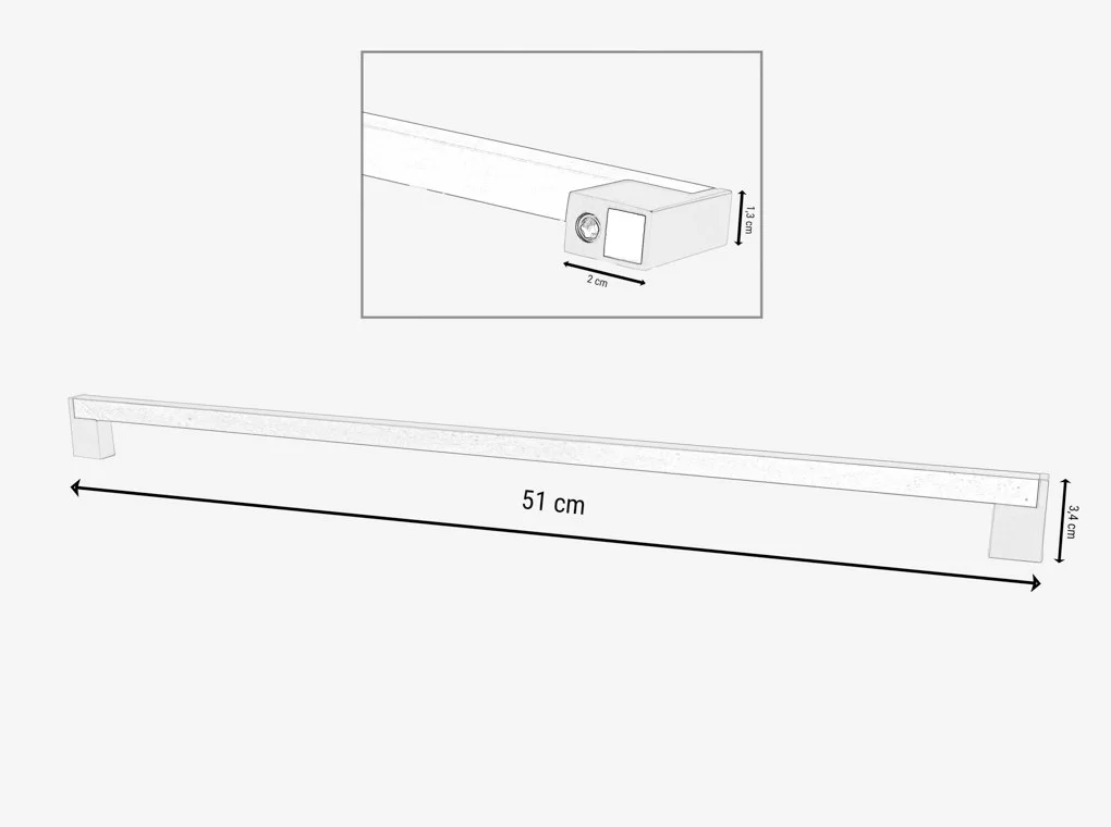 VANTA FAMINTÁS ALUMINIUM FOGANTYÚ SZÉLES