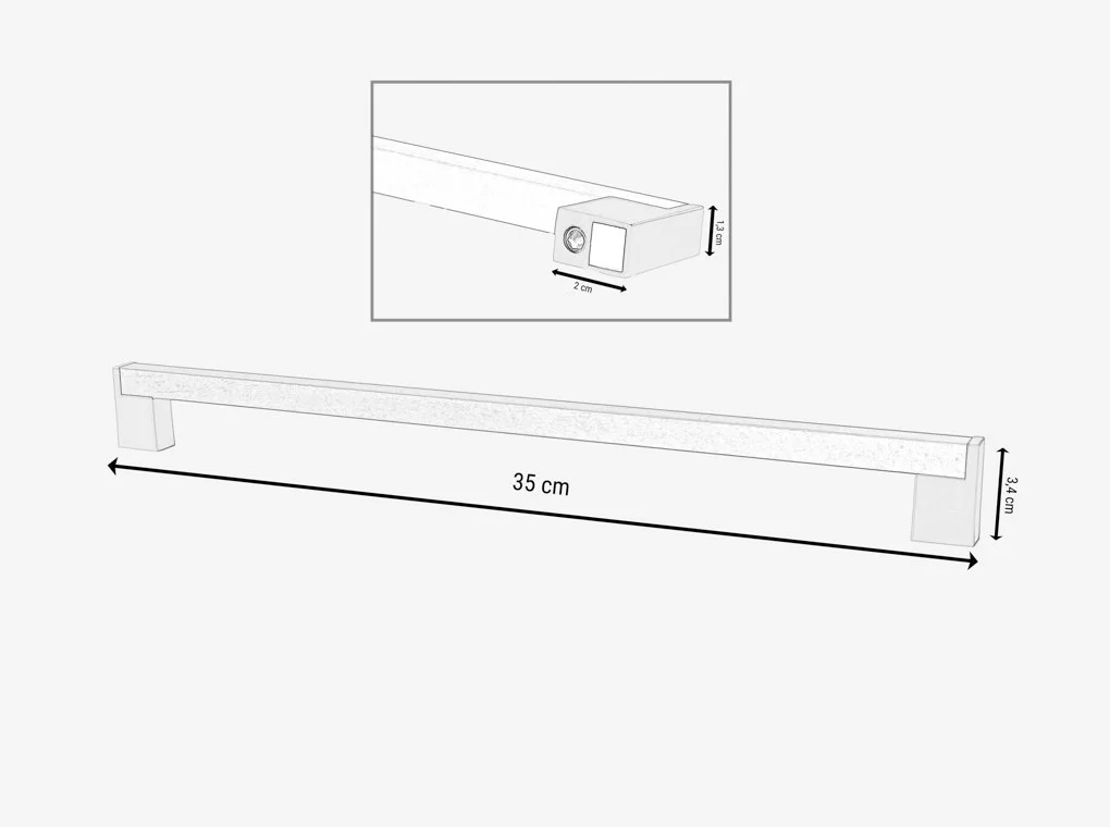 VANTA FAMINTÁS ALUMINIUM FOGANTYÚ SZÉLES