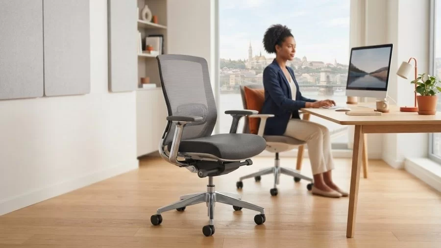 Ergonomikus forgószék hosszú ülőmunkához az irodába
